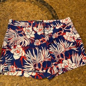 JCrew floral shorts